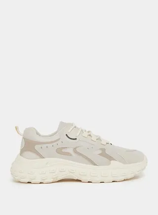 Chunky Sole Wear & Tear Resistant Sneakers