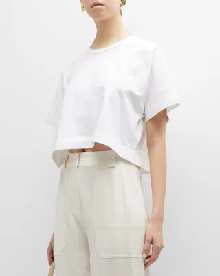 Oliver Crewneck Boxy Tee