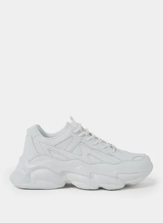 Stitch Detail Chunky Sneakers