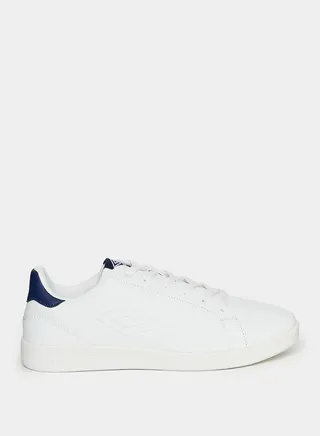 Logo Detail Lace Up Sneakers