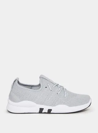 Mesh Upper Lace Up Light Weight Sneakers