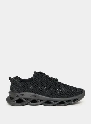Breathable Mesh Ultra Light Abstract Sole Sneakers