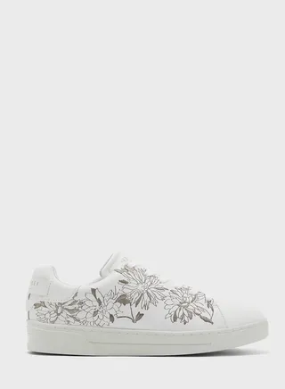 Alline Embroidered Cupsole Sneakers