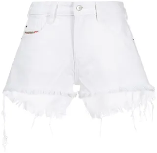 Frayed Denim Shorts