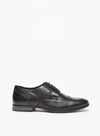 Men Lace Up Derby Shoes