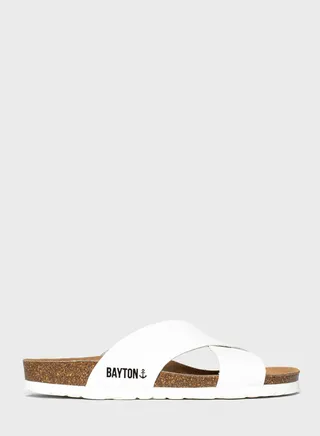 Gomera X Strap Wedge Sandals