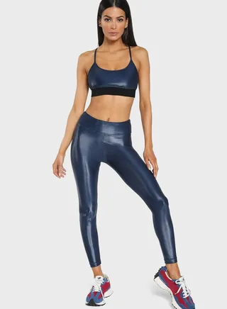 Lustrous Infinity High-Rise Leggings