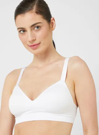 Non Wired Seamless Crop Top