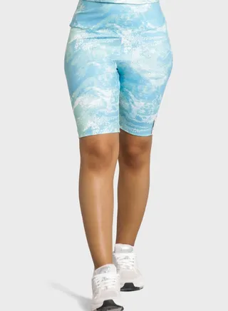 Beryl Cycling All over Print Shorts