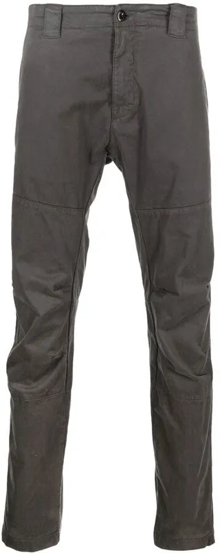 Slim-Cut Mid-Rise Trousers