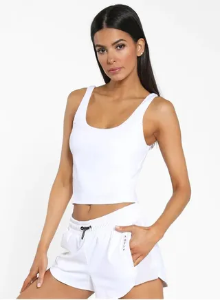 Korra Blackout Cropped Top