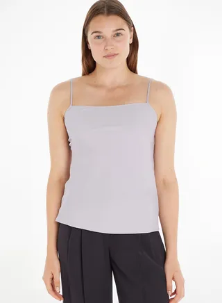 Strappy Knitted Cami Top