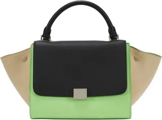 Small Trapeze Handbag in Calfskin