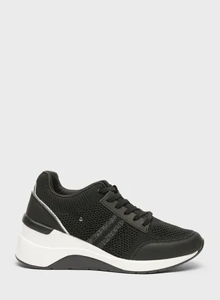 Lace Up Low Top Sneakers