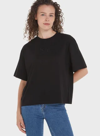 Crew Neck Logo T-Shirt