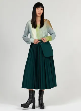 Gradient Printed Sweater
