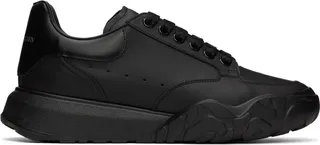 Alexander McQueen Black Court Sneakers