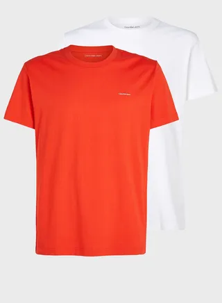 2 Pack Logo Crew Neck T-Shirt