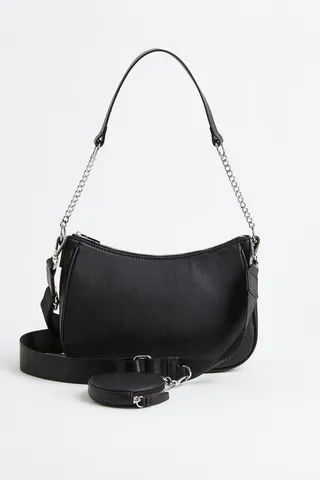 Shoulder Bag with Pouch