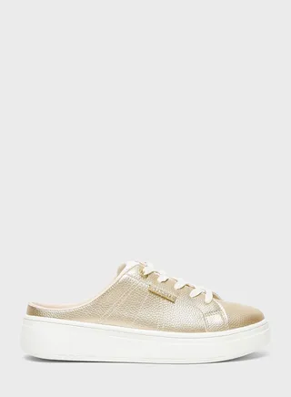 Lace Up Low Top Sneakers