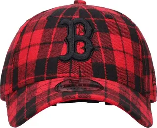 9Forty Boston Red Sox plaid hat