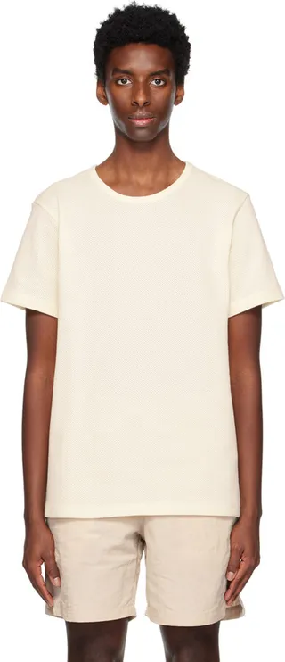 Sunflower Off-White Garment-Dyed T-Shirt