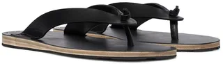 Leather thong sandals