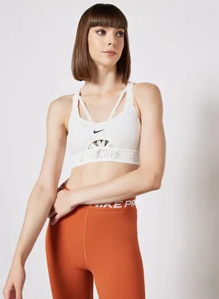 Indy UltraBreathe Light Support Sports Bra White