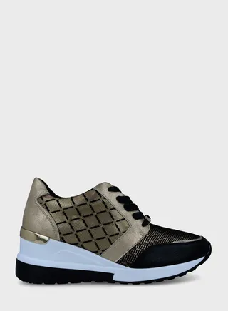 Lace Up Low Top Sneakers