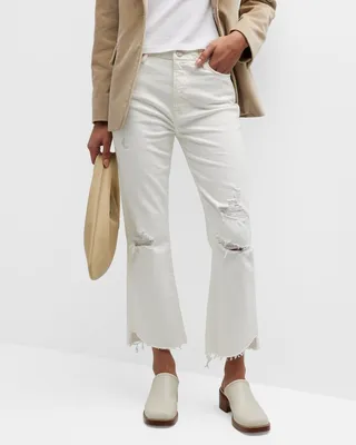 Le Super High Crop Mini Boot Jeans