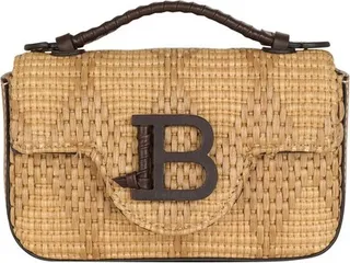 B-Buzz raffia bag
