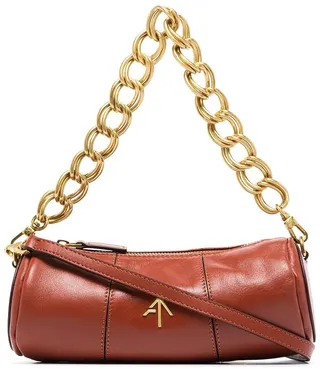 MANU ATELIER- Xx Mini Cylinder Leather Bag