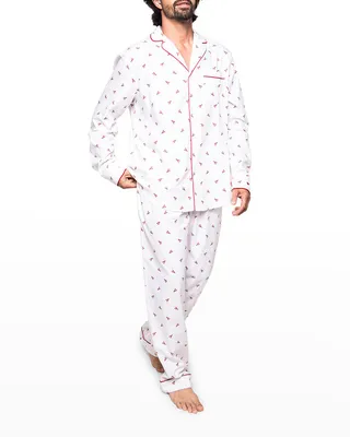Men's Brixham Lobsters Pajama Set