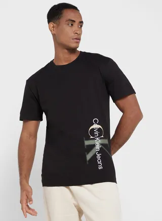 Mono Logo Crew Neck T-Shirt