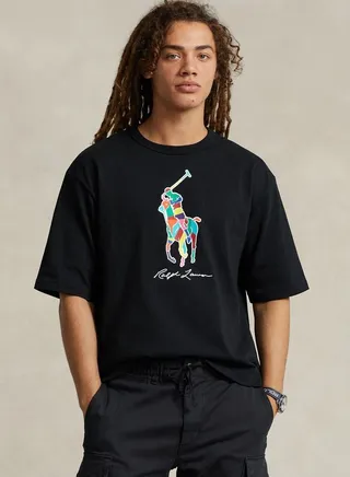 Relaxed Fit Big Pony Jersey T-Shirt