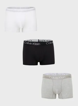 3 Pack Logo Band Trunks