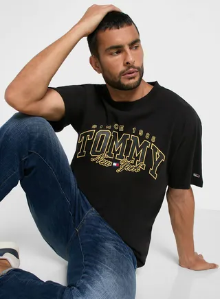 Graphic Crew Neck T-Shirt