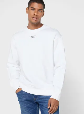 Logo Printed Crew Neck Sweatshirt