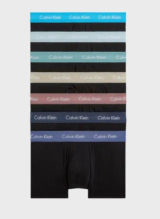 7 Pack Low Rise Trunks