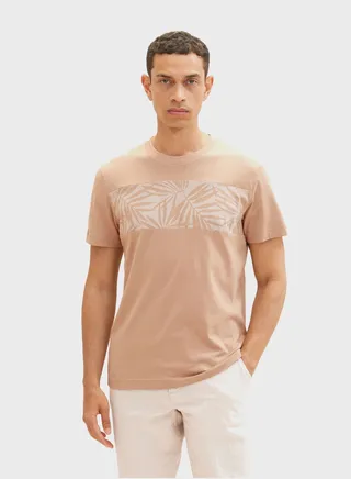 Printed Crew Neck T-Shirt