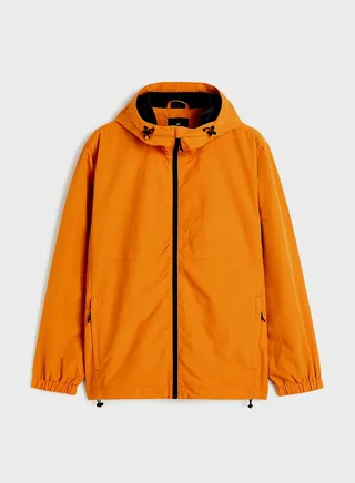 Zip Through Windbreaker Jacket
