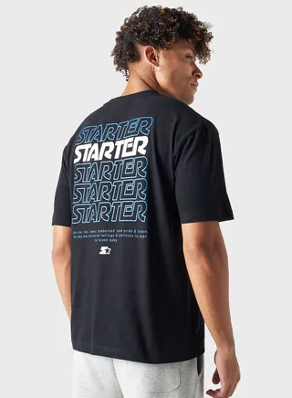 Graphic Print Crew Neck T-Shirt