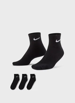 3 Pack Cushion Ankle Socks