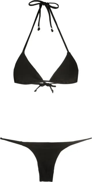 Halterneck Tie-Fastening Bikini