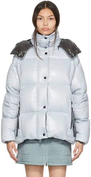 Moncler Blue Parana Down Jacket
