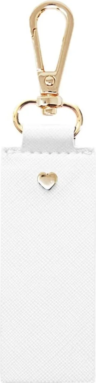 Johnny Loves Rosie - White Original Archie Rectangle Keyring