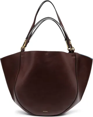 Mia trapeze-shaped tote bag