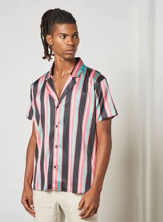 Stripe Print Shirt