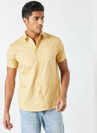 Short Sleeve Button Down Shirt