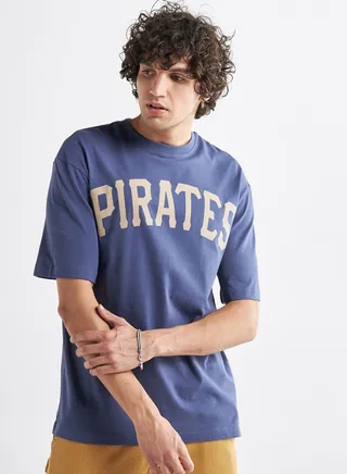 Slogan Crew Neck T-Shirt